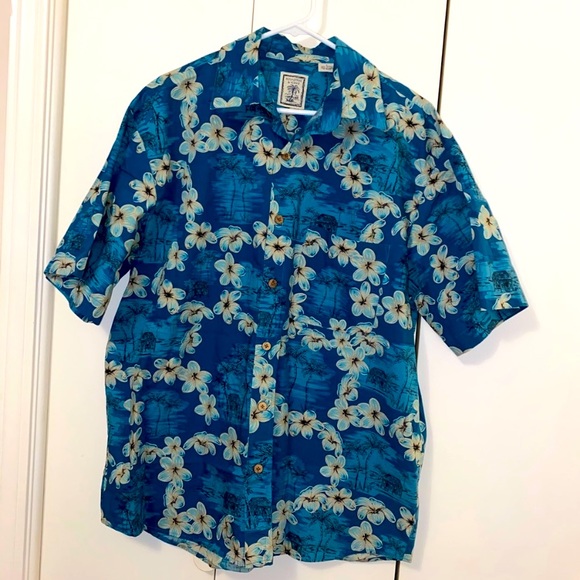 Roundtree & Yorke Hawaiian 🌺 Shirt - Picture 1 of 7